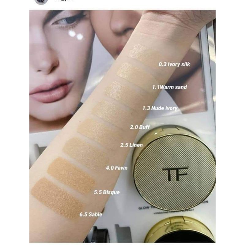 TOM FORD BEAUTY Shade And Illuminate Soft Radiance Foundation Cushion  Compact | Shopee Thailand