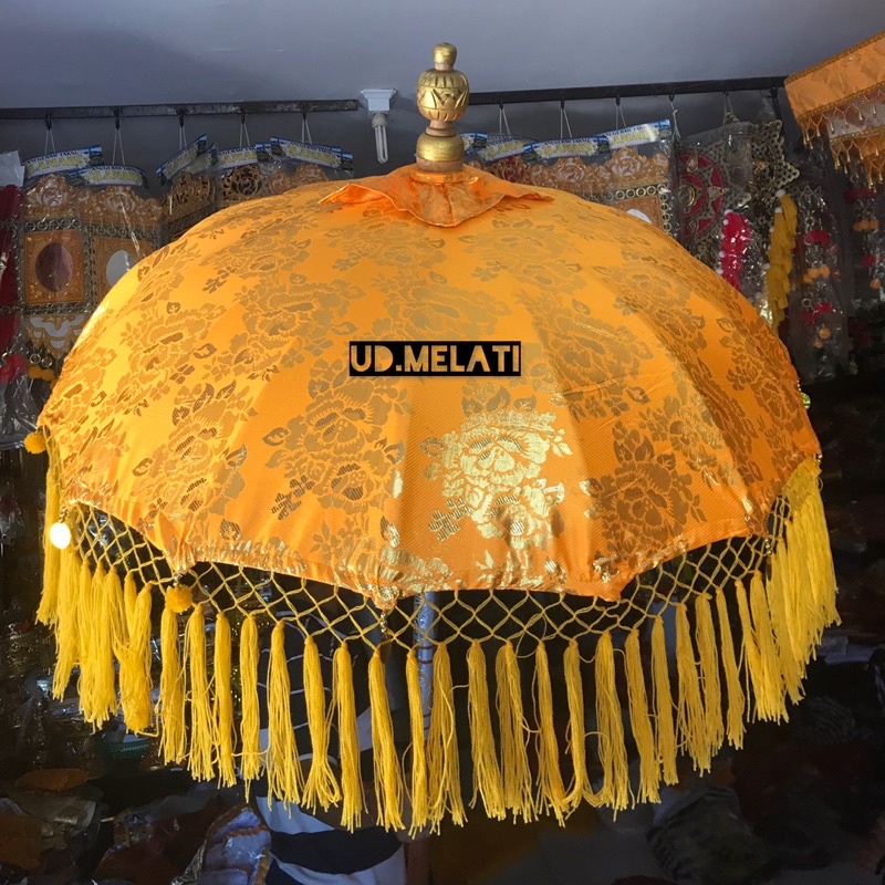 BALI UMBRELLA SINGAPORE / KALOKE FABRIC DIAMETER 1.25 พร้อมติดบน