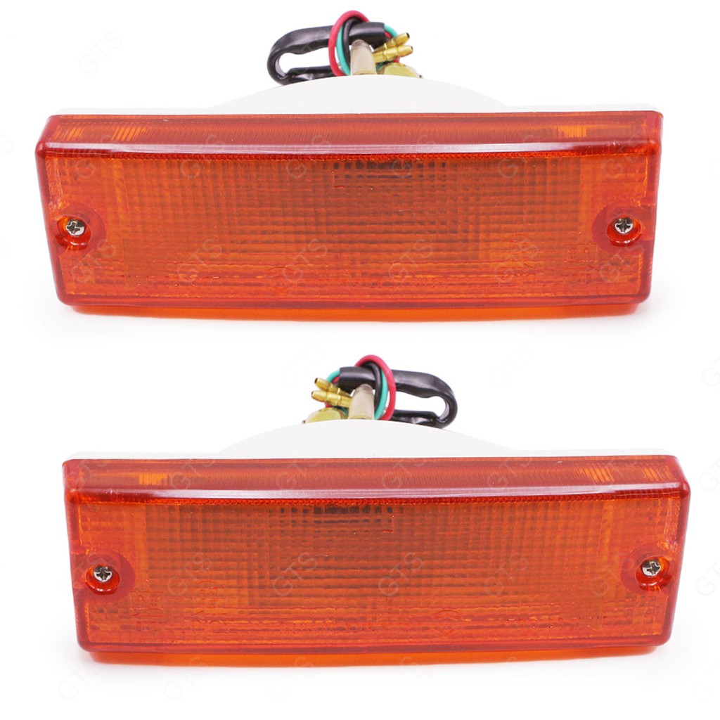 ไฟหรี่มุม ไฟหรี่กันชน ไฟหรี่ ข้างซ้าย+ขวา สีเลนส์ส้ม สำหรับ Isuzu TFR ปี 1989-1997