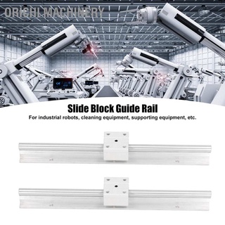 Orichi Machinery ไกด์รางเชิงเส้น Cnc เพลาเคลื่อนไหว 300 มม. พร้อมบล็อกสไลด์ Sbr 2 ชิ้น