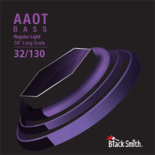 สาย Bass แบบเคลือบกันสนิม BlackSmith AAOT 6สาย เบอร์ 32130