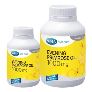 Evening Primrose Oil MEGA อีฟนิ่งพริมโรส ลดอาการปวดประจำเดือน บำรุงผิวให้ชุ่มชื้น