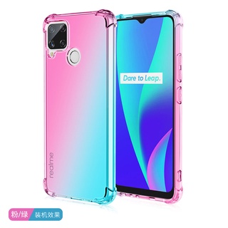 เคสโทรศัพท์มือถือ TPU แบบนิ่ม ไล่โทนสี กันกระแทก สําหรับ Realme 10 PRO 9 PRO PLUS C21Y C30 C30S C33 C35 C55 GT2 PRO Neo3 Neo5