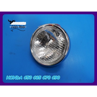 HONDA C50 C65 C70 C90 HEADLIGHT HEADLAMP (dia.4.5”) // ไฟหน้า โคมไฟหน้า หลอดไฟหน้า จานฉาย สินค้าคุณภาพดี