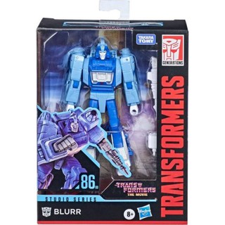 Transformers Toys Studio Series 86-03 Deluxe Class The Movie 1986 Blurr Action Figure - 4.5-inch