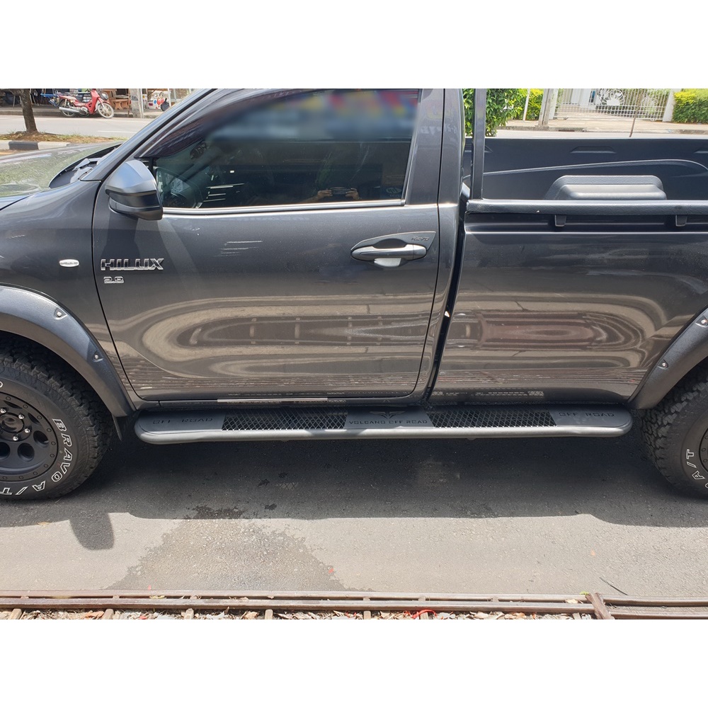 บันไดข้างออฟโรดรีโว่ 2014-2025 v1 ยาว 210cmกว้างพิเศษขนาด 7 นิ้ว บันไดข้างเหล็ก revo 2014 -2025 off 