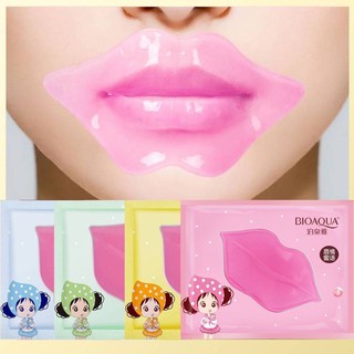 BIOAQUA มาส์กบำรุงริมฝีปาก สูตรผลไม้  ช่วยเติมความชุ่มชื้น ป…