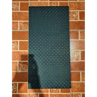 แผ่นยาง EVA แบบแบ่งตัดสีดำแบบมีลายหนา 6-10 มิล ขนาด 30x60 และ 50x50ซม.