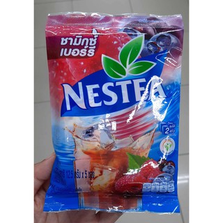 Nestea เนสที ชารสมิกซ์เบอร์รี่ปรุงสำเร็จ ขนาด 65 ก. แพ็ค 5 ซอง