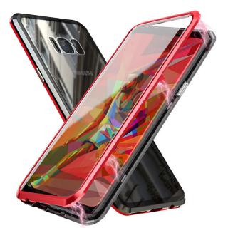 Samsung Galaxy S8 S9 S10 S20 Plus S20Ultra Note 8 9 หรูหรา แม่เหล็ก การดูดซับ บรรเทา กระจก ชัดเจน กรณี ปก Full Protective Case Cover