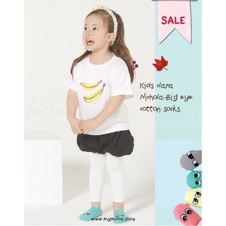 ถุงเท้า Nichola Big Eye Cotton Socksนำเข้าจากเกาหลี