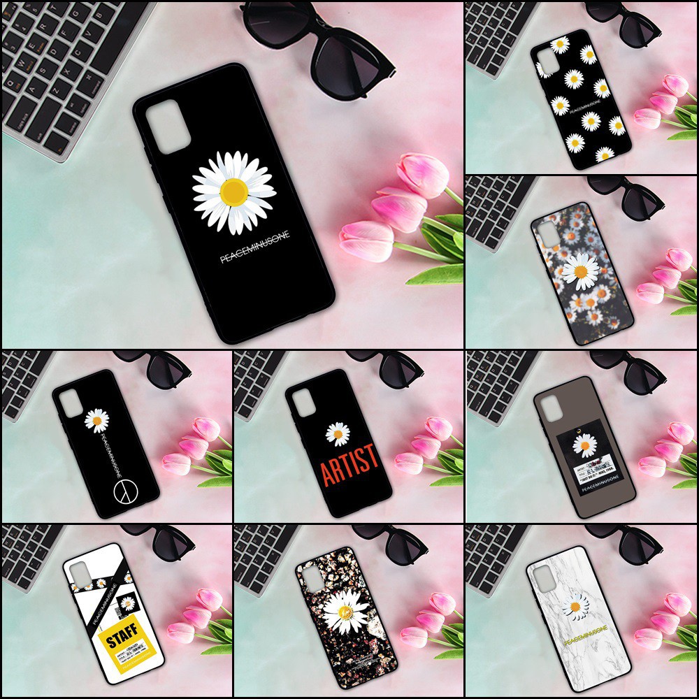 เคสสกรีน ลาย ดอกเดซี่ เคสโทรศัพท์ เคส Samsung J7 2015 J7core / J7 2016 / J7 2017 / J7 plus / J7 prim