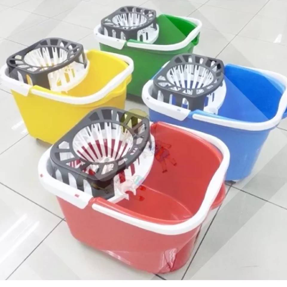 Mop Pail Cover Easy Squeeze With Smooth Wheel Tong Mop Beroda