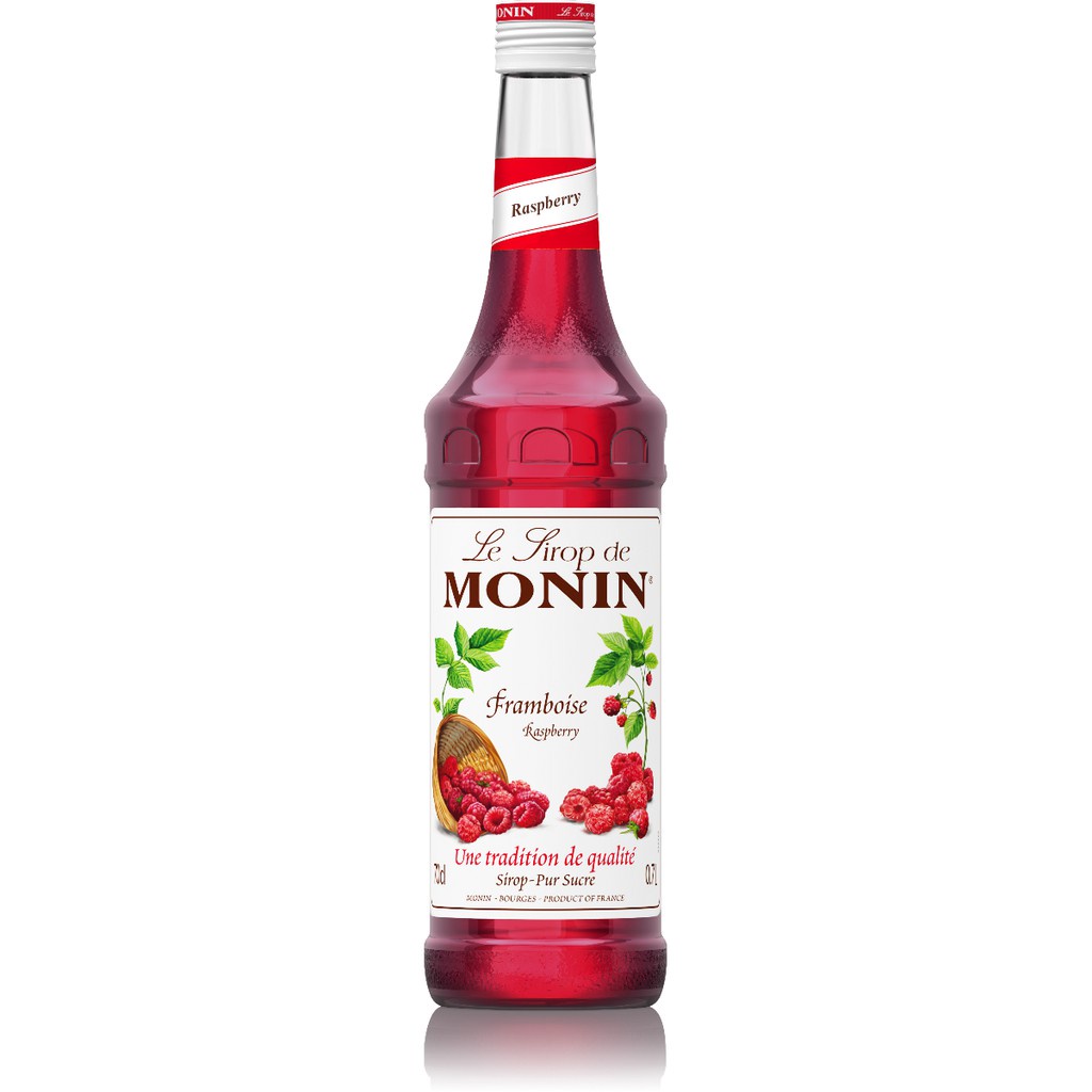 โมนิน ไซรัป Raspberry (Monin Syrup Raspberr) 700 ml.