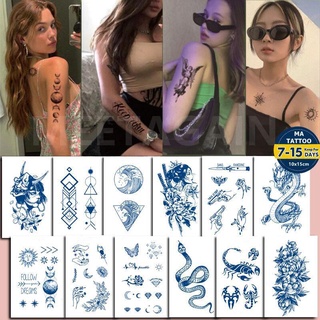 【MEET Magic Tattoo】สติกเกอร์รอยสักชั่วคราว กันน้ํา 10 ซม. x 15 ซม. 15 วัน