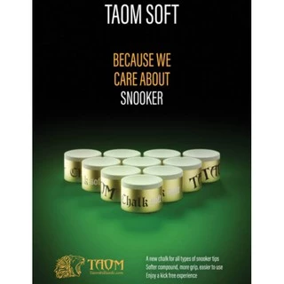 ชอล์กฝนหัวคิว Taom Tips **มีให้เลือก 5 แบบ** chalk v10