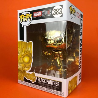 Funko POP Black Panther Gold Chrome Marvel 383