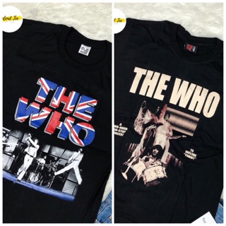 เสื้อวง The Who พิมพ์หน้า หลัง