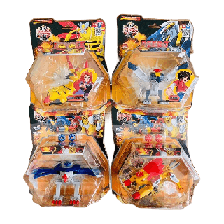  ZINBA ตราเพชร Auldey ของแท้  รุ่น Action Figure (Pop Up) สะสม ต่อสู้ ⚡️หุ่นยนต์ ศึกเทพพิทักษ์โลก ของเล่นเด็กผู้ชาย