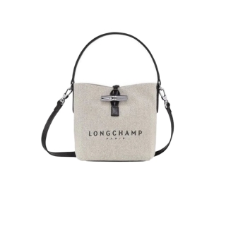 ของแท้Longchamp Roseau Bucket Bag S