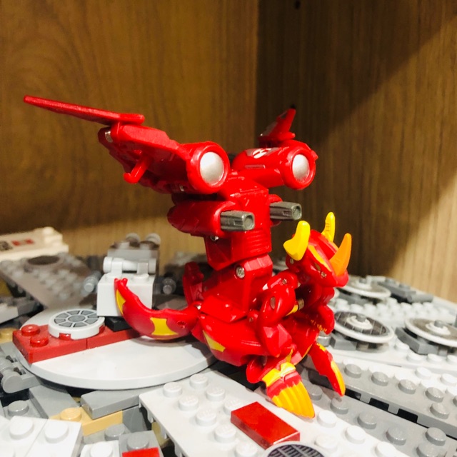 Bakugan Helix Dragonoid & Battle Gear Jetkor #บาคุกัน