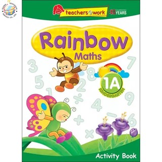 Global Education หนังสือแบบฝึกหัดคณิตศาสตร์ระดับอนุบาล 1 Rainbow Maths Activity Book K1A