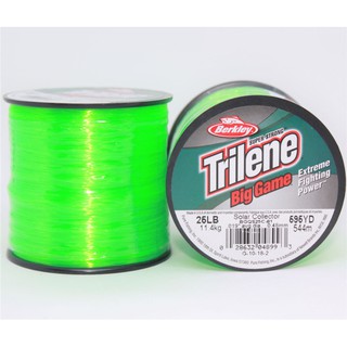 TRILENE Big Game 25LB เอ็นเต็ม สีเขียวตอง