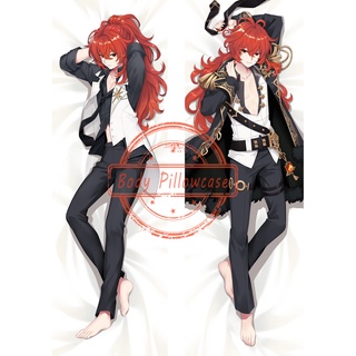 Diluc Genshin Impact Dakimakura ปลอกหมอนอิงโซฟา รถยนต์ เตียง โซฟา ปลอกหมอนอนิเมะ BDP928