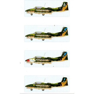 DECAL (รูปลอกน้ำ) Siam Scale 1/48 A-37B / T-37B/C ROYAL THAI AIR FORCE