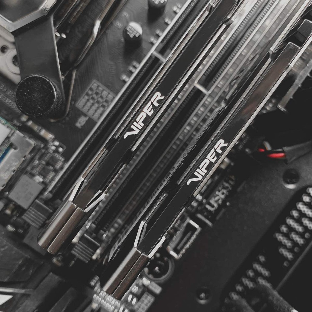 16GB (8GBx2) DDR4 (3200) RAM PC (แรมพีซี) PATRIOT VIPER GAMING STEEL - ประกันตลอดการใช้งาน