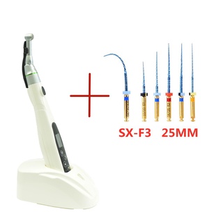 มอเตอร์ทันตกรรมไร้สาย Led Endo 16:1 Reciprocation Handpiece พร้อมตะไบ 25 มม. 6 ชิ้น