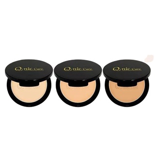 แป้ง Q-nic care micro silk two way powder คิวนิคแคร์ ไม่โคร ซิลค์ ทู เวย์ เพาว์เดอร์ 13 g.