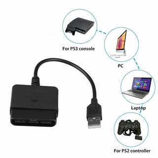 อะแดปเตอร์แปลงสายเคเบิล PS2 เป็น PS3 และ PC USB