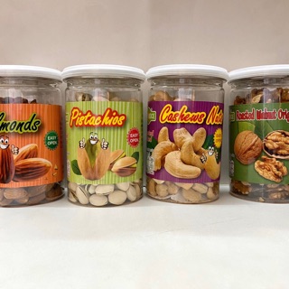 New choice ถั่ว มีให้เลือก 4 แบบจ้า almond / walnut/ pistachio/ cashew nut