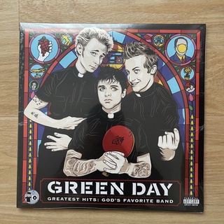 แผ่นเสียง​  Green​ Day ​ Greatest Hits: Gods Favorite Band  , 2 × Vinyl, LP,  แผ่นเสียงมือหนึ่ง ซีล