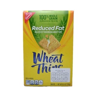 ✨ฮิตสุด✨ Nabisco Wheat Thins Reduced Fat 255g 💥โปรสุดพิเศษ!!!💥