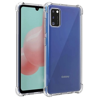 เคสโทรศัพท์กันกระแทก Clear Phone Case Samsung Galaxy A03s A03 core A02 S A02s A22 M32 M02 M52 S21 FE Plus Ultra 4G 5G Transparent Shockproof Soft Silicone Casing Camera Lens Potection Cover