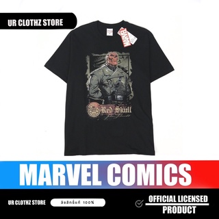 Red Skull Marvel T-shirt เสื้อยืดมาร์เวล ลิขสิทธิ์แท้100%