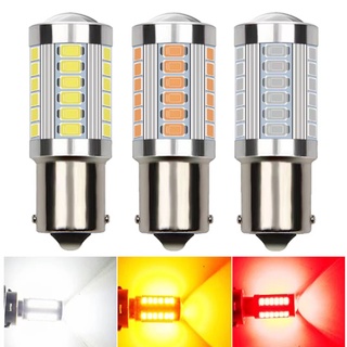 หลอดไฟท้ายรถยนต์ LED 1156 BA15S P21W 1157 P21/5W BAY15D BAU15S PY21W 1 ชิ้น