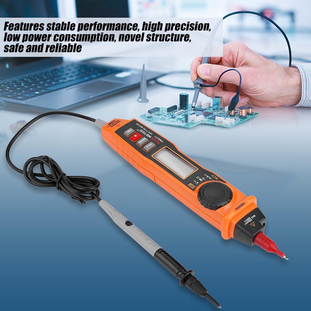 เครื่องทดสอบมัลติมิเตอร์ PEAKMETER MS 8211 Digital Multimeter With ...