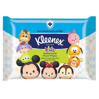 🔥HOT🔥 คลีเน็คซ์ (Kleenex) ผ้าเช็ดทำความสะอาดผิวแบบเปียก สูตรแอนตี้แบคทีเรีย 50 แผ่น Kleenex Protect Antibacterial Moist