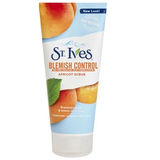 ﻿St.Ives เซนท์ ไอฟ เบลมมิช คอนโทรล แอปริคอต สครับ 170 กรัม