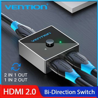 Vention HDMI Switch Bi-Direction 2.0 HDMI Splitter 1 x 2 / 2 x 1 อะแดปเตอร์