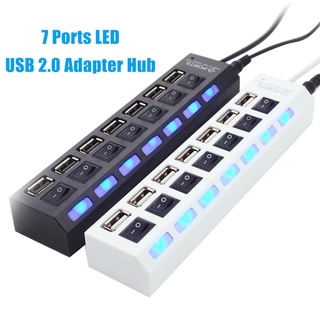 USB Hub 2.0 แบบ 7 Port High Speed