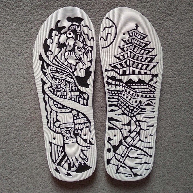 รองเท้าช้างดาวแท้100%แกะนักรบ (HANDMADE)