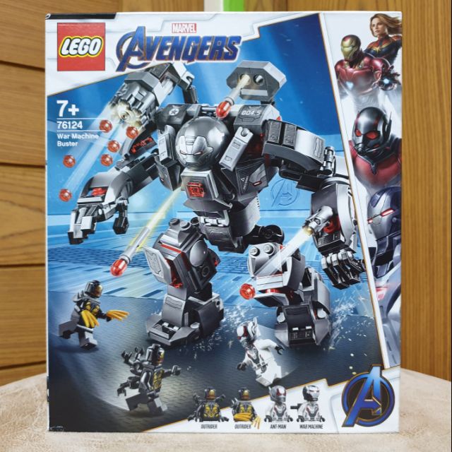 Lego Avenger 76124 War Machine Buster มือ 1