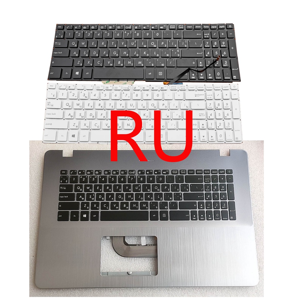 Russian Keyboard for  ASUS vivobook X705 X705MA X705MB X705FN X705FD X705QA N705U N705  N705UN N705U