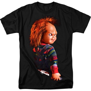 Tshirtคอลูกเรือcrew neckเสื้อยืดแฟชั่น ลาย P7 Chucky
-4XL