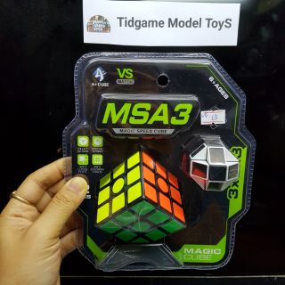 รูบิค 2 ลูก หมุนลื่น MSA3 มี 6 ช่อง MAGIC CUBE