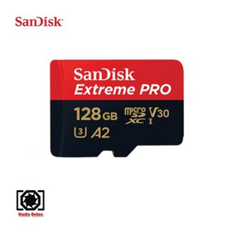 SANDISK EXTREME PRO MICRO SDXC UHS-I 128 GB 170MB WITH ADAPTER